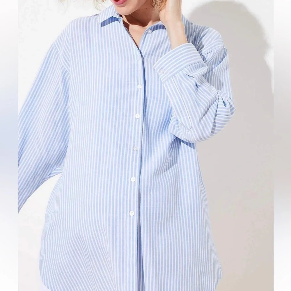 NWOT LOFT Striped Dolman Shirt